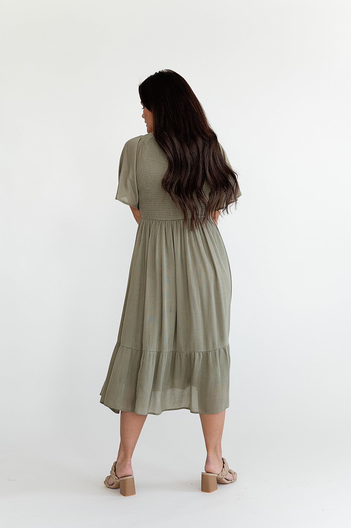 yayaq™-Greta Dress in Olive