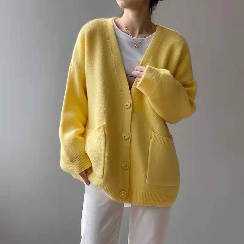 yayaq™-Slouchy Knitted Cardigan with Pockets (Buy 2 free shipping)