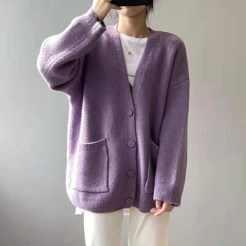 yayaq™-Slouchy Knitted Cardigan with Pockets (Buy 2 free shipping)